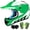 GREEN, variant on Youth Dirt Bike Helmet DOT Certified - Full Face Motorcycle Helmet for Off-Road, ATV, Street Riding, Includes Adjustable Goggles & Protective Gloves