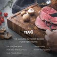 thumbnail image 4 of Tabla de cortar Teakhaus Butcher Block para tallar, grande, extra gruesa, 4 of 9