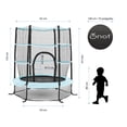 thumbnail image 4 of Trampolín Infantil De 1.4 Mts Onof JMP-55 C/ Malla Protectora De 1 a 3 Años, 4 of 8