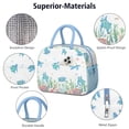 thumbnail image 4 of Lunch Bag Lunch Box for Women Reusable Insulated Lunch Bags,Water-Resistant Sea Turtle Cooler Lunch Tote Bag, Large Capacity for Work Travel Picnic, 4 of 6