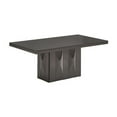 thumbnail image 3 of Room Designs Dining Table Dark Grey Contemporary Rectangle, 3 of 3