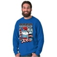 thumbnail image 3 of The Smurfs Cool Kanji Boss Papa Men Big & Tall Long Sleeve Tee Brisco Brands 2X, 3 of 5