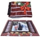thumbnail image 3 of Tapiz navideño Muñeco de nieve Papá Noel Patrón Tapiz colgante de pared Fondo fotográfico Decoración del dormitorio del hogar 200x150cm / 78.7x59.1in, 3 of 14