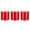 Red, variant on Mega Candles 1 pc Unscented Red Round Pillar Candle, Hand Poured Premium Wax Candles 3 Inch x 3 Inch, Home Décor, Wedding Receptions, Baby Showers, Birthdays, Celebrations, Party Favors & More