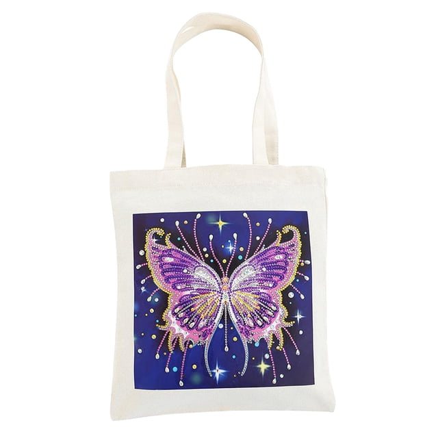 Injueey Bolsa de lona Pintura Tote Bolsa de compras Multicolor Reutilizable Larga duración Multiusos Mujeres al aire libre 001-2835 Type4 NO4