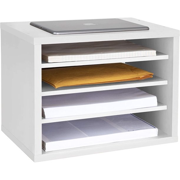 AdirOffice Stackable Shelves Desktop Paper Organizer Classroom/Office