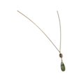 thumbnail image 3 of Collar bañado en oro Yashi Jade Amatista Morado Gotas de fiesta moradas, 3 of 5