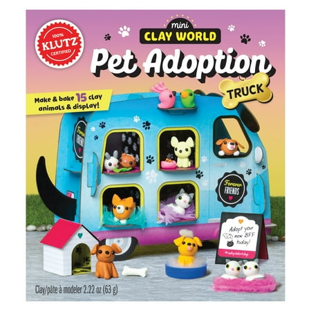 UPC: 0730767643867 | Klutz Mini Clay World Pet Adoption Truck Craft Kit