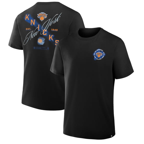 Men's Black New York Knicks SOS T-Shirt