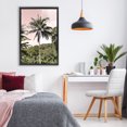 thumbnail image 3 of Stupell Industries Contemporary Rainforest Palm on Pink Black Floating Frame Canvas Art, 21 x 31, by Natalie Carpentieri, 3 of 7