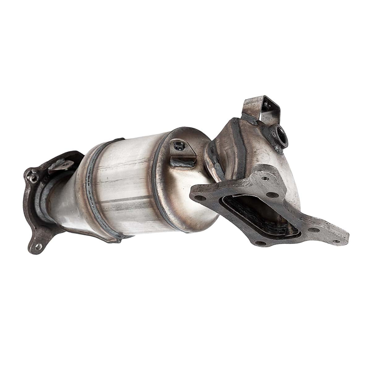 AutoShack Exhaust Manifold Catalytic Converter Kit | Replacement for 2008-2012 Honda Accord 2009-2014 Acura TSX | 2-PC