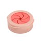 thumbnail image 1 of Toallero Universal de 4 Uds., toallero de cocina con descarga gratuita, organizador redondo, autoadhesivo, impermeable, gancho para toallas, estante de almacenamiento, color rosa, 1 of 5