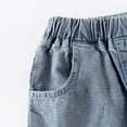 thumbnail image 5 of Boys Denim Shorts Fashion Loose Elastic Waist Pocket Jean Shorts Boys Fashion Kids Boys Shorts Size 5-6 Years Cute&nbsp;Boy&nbsp;Clothing, 5 of 6