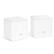 Tenda Nova MW3(2-pack) Whole Home Mesh WiFi System Plug and Play, Works with Alexa, Parental Controls, Router replacement.
