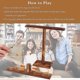 thumbnail image 5 of Ring Toss Games Hook and Ring for Kids Adults (Brown, 25cm), Handheld Hook Ring Toss Board Games with Shot Ladder, Outdoor Indoor Handmade Wooden Fast, 5 of 5