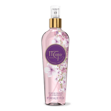 Maja Plum Blossom Perfumed Body Mist with Floral and Fruity Scent, Unisex, 8.1 fl oz