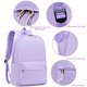 thumbnail image 5 of Mochila Escolar Bluboon Lavanda 30x43x17 cm con Compartimento para Laptop, 5 of 9