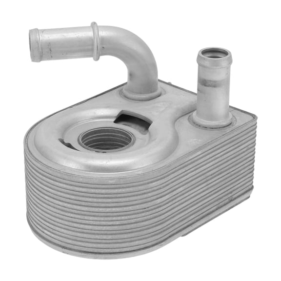 Unique Bargains Engine Oil Cooler for Ford Fiesta 2011-2013 Transmission Oil Cooler Trans Cooler No.7S7G6B856AA Aluminum Alloy 1 Pcs Car