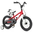 thumbnail image 1 of RoyalBaby Freestyle Outdoor Kid's Bicycle with Training Wheels, 16 Inch, Red, 1 of 10
