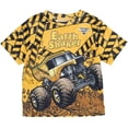 thumbnail image 1 of Camiseta Monster Jam Earth Shaker Big Boys con estampado amarillo 10-12, 1 of 7