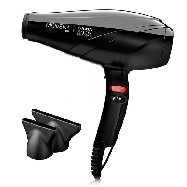 Secadora de Cabello Gama Italy Ion Plus Ultra Negro Bodega