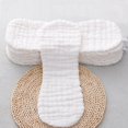 thumbnail image 1 of Baby Diapers 12-layer Newborn Washable Reusable Cotton Diaper Breathable Infant Nappy Inserts Cloth Diaper Panties Baby CareWhite36x15cm He Qiyong unisex, 1 of 1
