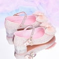 thumbnail image 5 of SXcggal Girls' Shoes Spring And Autumn Children's High Heels Fashionable And Versatile Single Shoes Little Girls' Crystal Shoes Breathable Lightweight Cozy Girls Shoes, 5 of 5