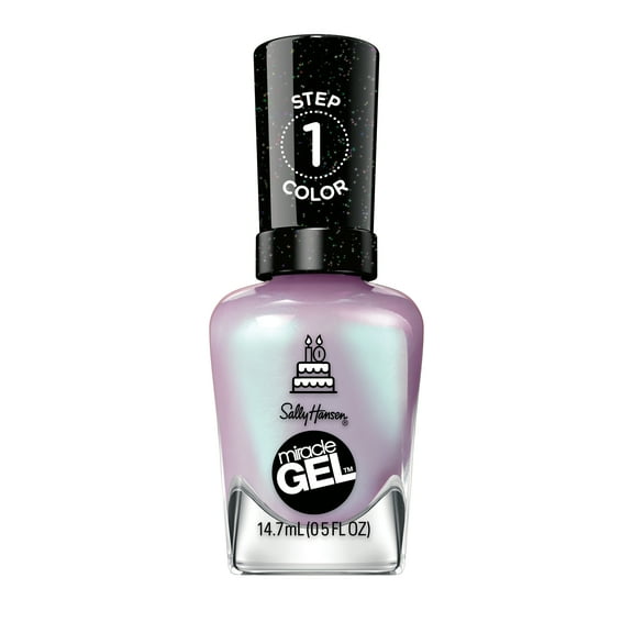Sally Hansen Miracle Gel Nail Polish, 532 Affairy to Remember, 0.5 fl oz, No UV Lamp Needed