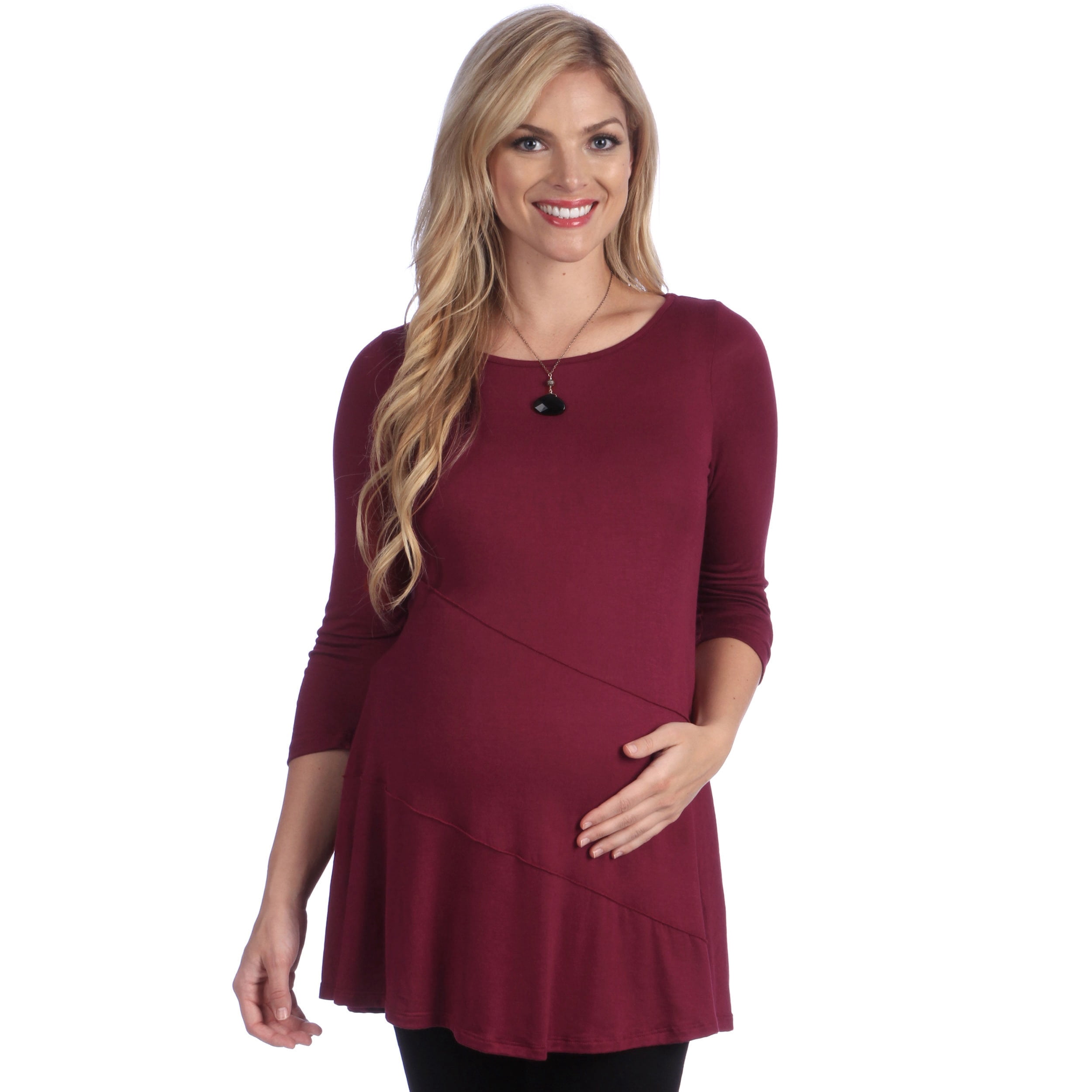 Women's Solid Maternity Tunic