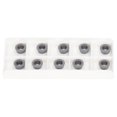 thumbnail image 1 of 10 piezas de insertos de carburo CNC con revestimiento indexable, insertos de fresado de repuesto para trabajo industrial, 1 of 14