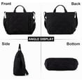 thumbnail image 2 of Kukuzhu Quilted Tote Bag for Women Puffer Hobo Handbag Lightweight Quilted Padding Shoulder Bag Nylon Padded Crossbody Bag, 2 of 6