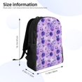 thumbnail image 4 of Balery Violet Mochila - Mochila Estilosa y Duradera para Laptop de 15 Pulgadas con Tela Oxford Impermeable, 4 of 8