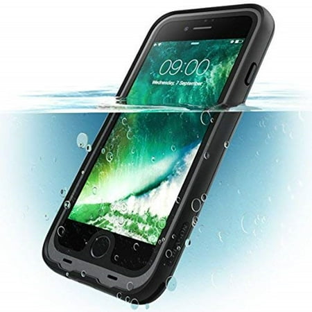 Silicrylic Polycarbonate Case i-Blason Aegis Case - iPhone 7, iPhone 8 - Black - Smooth - Polycarbonate, Thermoplastic Polyurethane (TPU) ()
