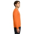 thumbnail image 6 of Gildan Men’s High Visibility Safety Sweatshirt | Long Sleeve Hi Vis Work Fleece Cozy 8oz Heavy Blend Safety Orange Crewneck Sweatshirt Pack of 2 Workwear Sweater Reflective Size - L, 6 of 6