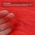 thumbnail image 4 of Unique Bargains Faux Fur Fabric Square, 10x10 Inches Furry Fur Patches Plush Rug Red for Crafts Christmas Decoration Pack of 3, 4 of 5