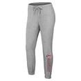 thumbnail image 4 of Women's WEAR by Erin Andrews Heather Gray Carolina Hurricanes Knit Long Sleeve Tri-Blend T-Shirt & Pants Sleep Set, 4 of 5
