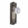 thumbnail image 2 of Grandeur 814870 Parthenon Solid Brass Rose Privacy Door Knob Set - Brass, 2 of 7