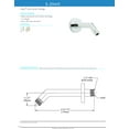 thumbnail image 3 of Speakman Neo S-2540 Shower Arm and Flange, 7", Polished Chrome, 3 of 8