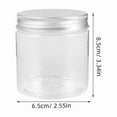 thumbnail image 2 of 6 Pcs Small Mason Jars With Lids Mini Plastic Bottle Baby Jelly Glass, 2 of 6