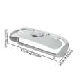 thumbnail image 7 of YWMJZEU Cat Litter Box Door Compact Kitty Gift for Indoor Cats Lightweight for Automatic, 7 of 7