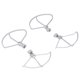 thumbnail image 5 of Protector De Hélice Para Drones, Fácil Instalación, Cubierta Protectora Portátil Para Hélices De Drones, 4 Piezas, Mejora La Seguridad, Resistente A Impactos Para Fotografía, 5 of 7