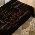 thumbnail image 3 of Dream Lifestyle Tablecloth Coffee Tablecloth Decorative Linen Table Cloth Square Table Cover for Holiday Wedding Party Decoration Dining Room Kitchen Decor 55.12"x55.12", 3 of 7