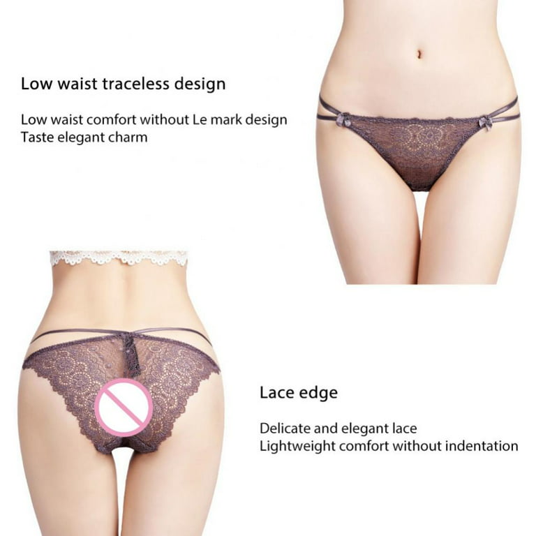 Xmarks Women's G String Thongs For Women Lace T Back Thongs