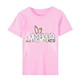 thumbnail image 5 of TrendVibe365 Easter Graphic Tees for Women Easter Eggs Bunny Rabbit Mama Letters Holiday Gifts Shirts Round Neck Pullovers Short Sleeve Tees Spring Cute Happy Blouse Clothes Pink L(US=8), 5 of 7