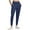 Blue, variant on WIZUTIZ Plus Size Yoga Pants for Women Soft Stylish Loose Jogger with Pockets Yoga Sweatpants Elastic Stretch High Waist Full Length Pants Solid Leggings for Lady Seamless Vacation Blue