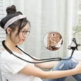 thumbnail image 4 of Deyuer 360-Degree Rotating Neck-Mounted Mobile Phone Holder Bracket Stand,Pink, 4 of 8