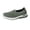 Green, variant on HTHLVMD Comfortable Slip-On Work Shoes, Women's Breathable Knit Walking Shoes, Women's Woven Orthopedic Breathable Soft Shoes Arch Support, Diabetes Foam Shoes Walking Anti-Skid Sports Shoes, White 5