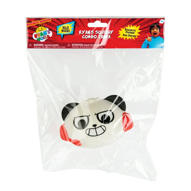 Åbent Idol krigsskib Ryan's World Soft'n Slo Squishies Panda - Walmart.com