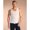 Beige, variant on MV Recovery Men's Compression Surgical Vest - Sleeveless Body Shaper with Zipper Mens Support Vest - Small - Black