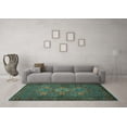 thumbnail image 3 of Ahgly Company Indoor Rectangle Persian Turquoise Blue Traditional Area Rugs, 2' x 3', 3 of 4